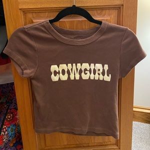 Brandy Melville Cowgirl top